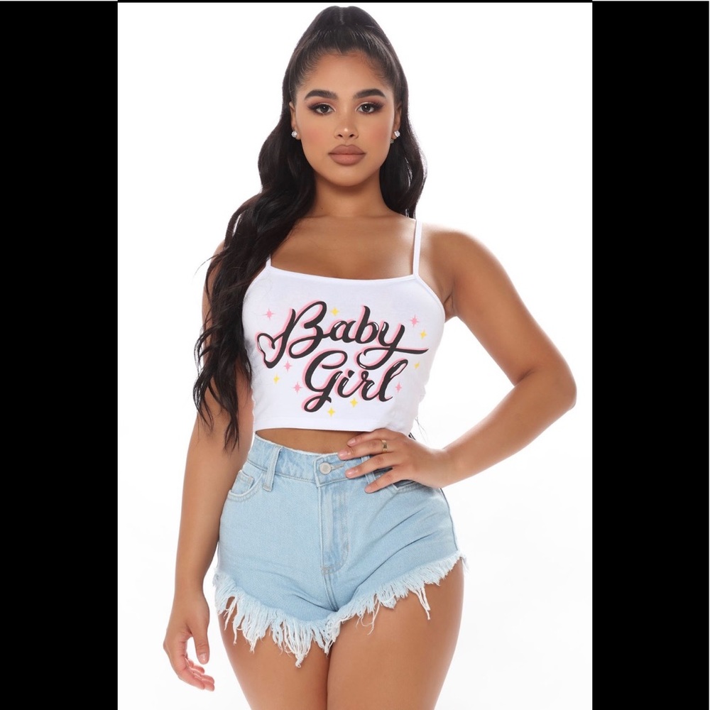 NWT SIZE 3X Fashion Nova Baby Girl Top!